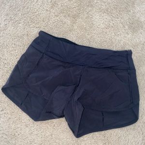 Lululemon size 2 black sport short